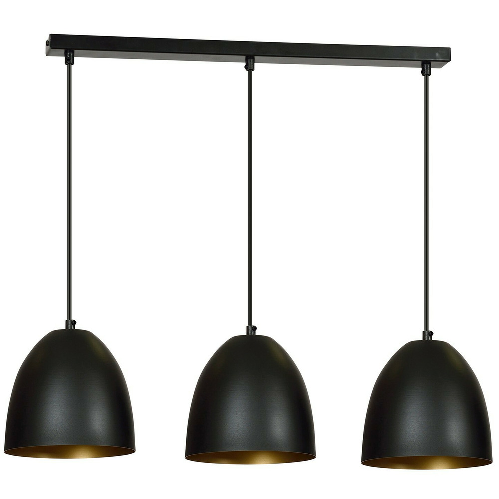 Pendul Emibig Lenox 3 negru/auriu