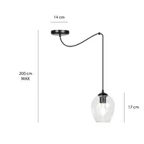 Pendul Emibig Level 1 negru/transparent picture - 5