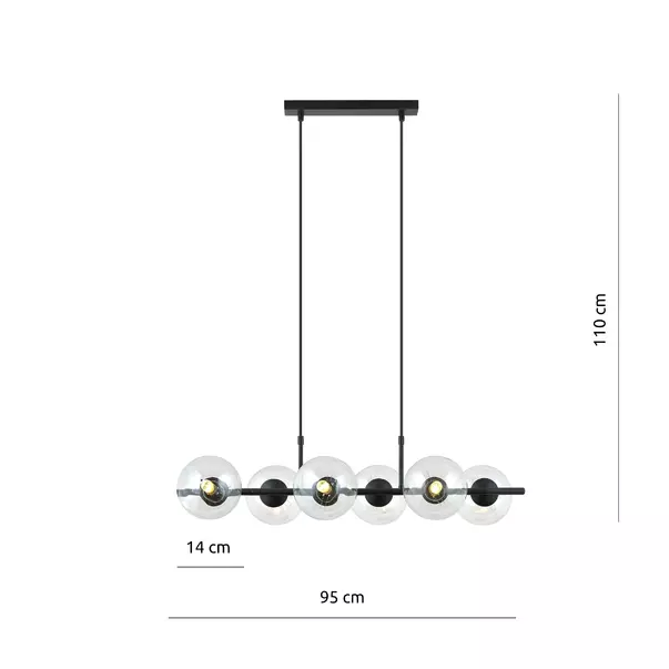 Pendul Emibig Rory 6 transparent picture - 4