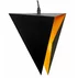Pendul negru cu design geometric triunghiular Rea APP253-1CP picture - 3