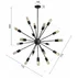 Pendul stil sfera cu 18 brate tip industrial negru Rea APP259-18C picture - 8