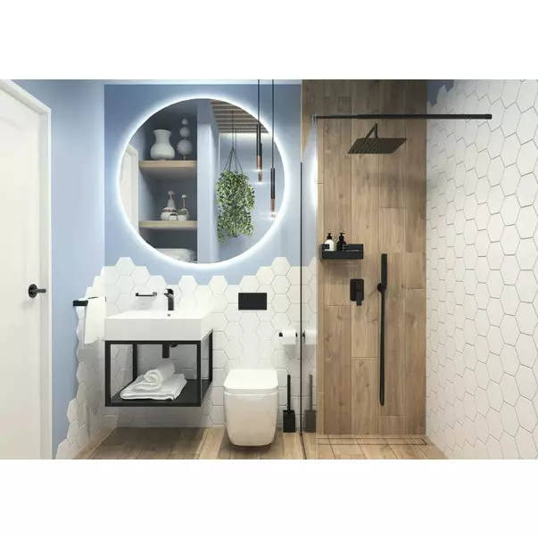 Perie WC Deante Mokko negru mat picture - 4