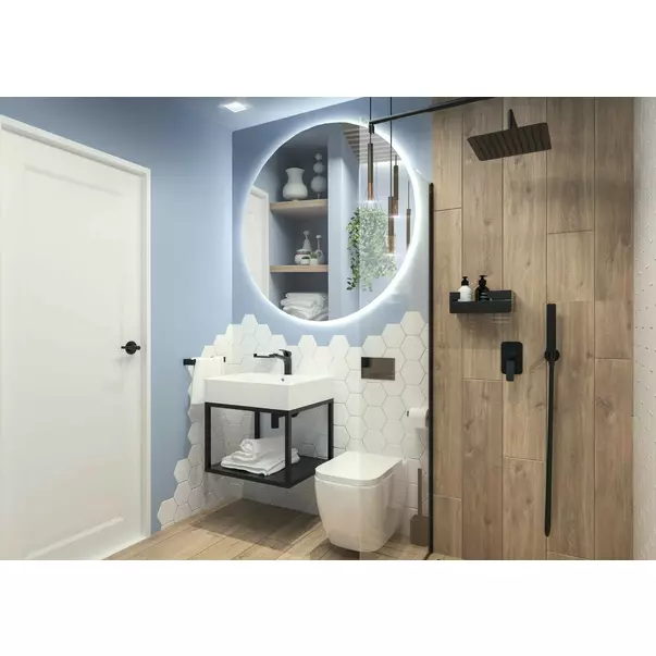 Perie WC Deante Mokko negru mat picture - 5