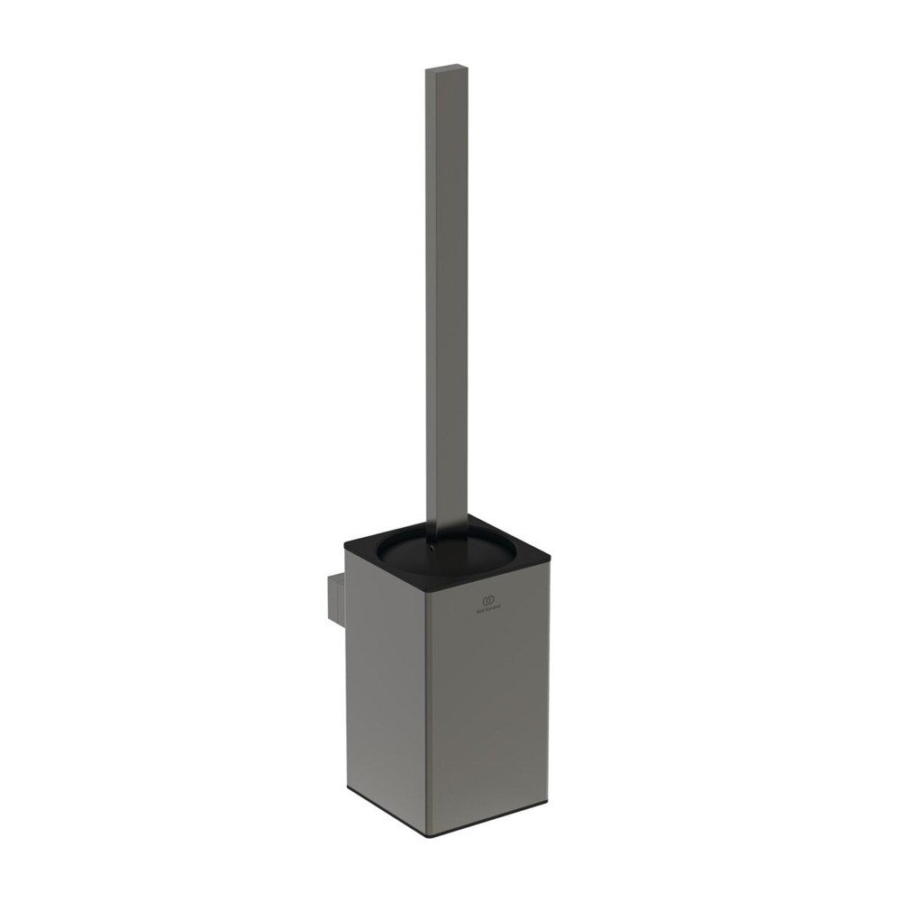 Perie WC Ideal Standard Atelier Conca design patrat gri Magnetic Grey Accesorii