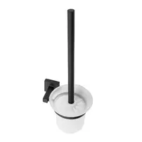 Perie WC Rea 322200 design rotund finisaj negru mat