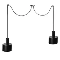 Plafoniera Ummo Enkel 2 negru