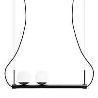 Plafoniera Ummo Ligne negru