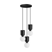 Plafoniera Ummo Luoti 3P negru