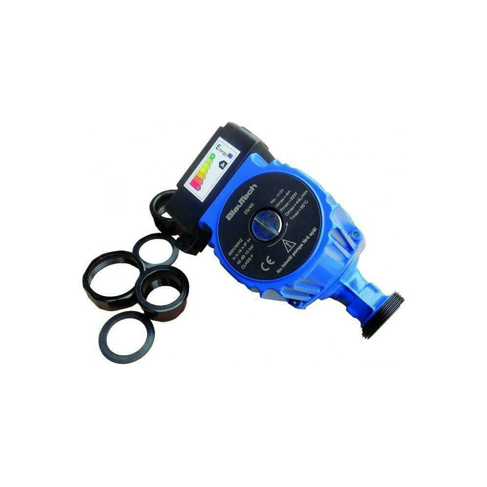 Pompa circulatie Blautech debit 2.64mc inaltime max 4m 25/40 180mm