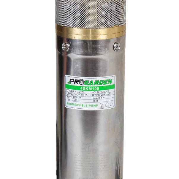 Pompa submersibila Progarden 4SKM100-C apa curata, 750W, 45L/min, flansa cupru picture - 2
