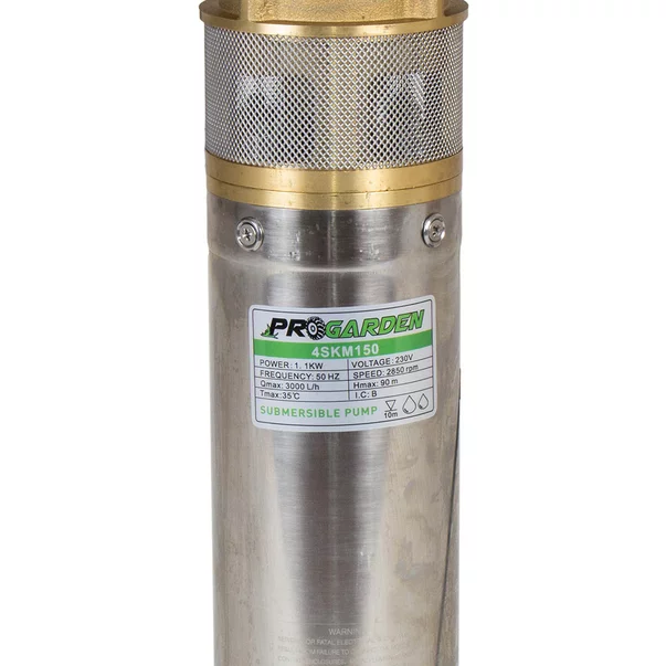 Pompa submersibila Progarden 4SKM150 apa curata, 1100W, 42L/min, flansa cupru picture - 2
