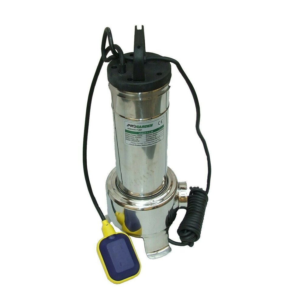 Pompa submersibila Progarden VSW25-7-1.5F apa usor murdara, 1500W, 500L/min