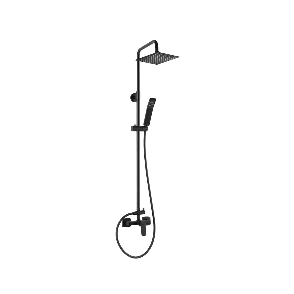 Coloana dus Ferro Vitto VerdeLine cu set de dus negru