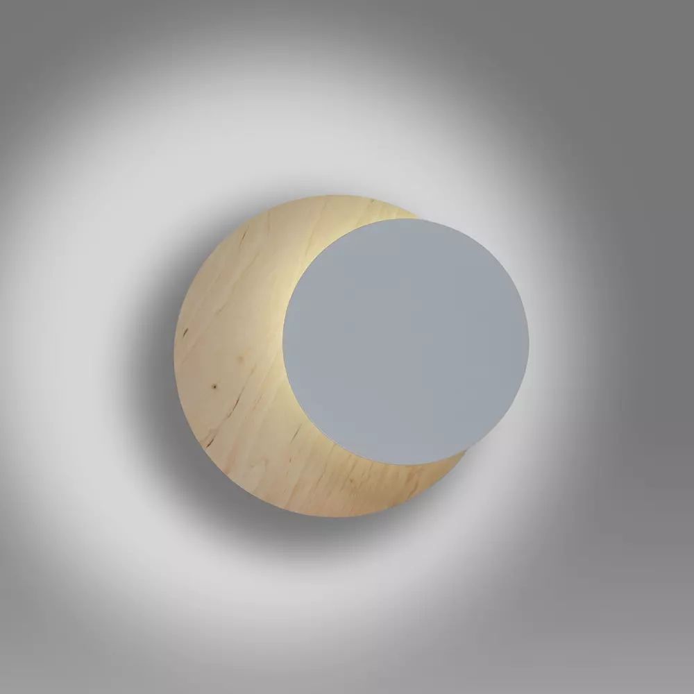 Aplica Emibig Circle 1B alb