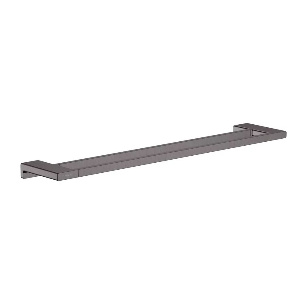 Bara dubla portprosop Hansgrohe AddStoris negru - crom periat
