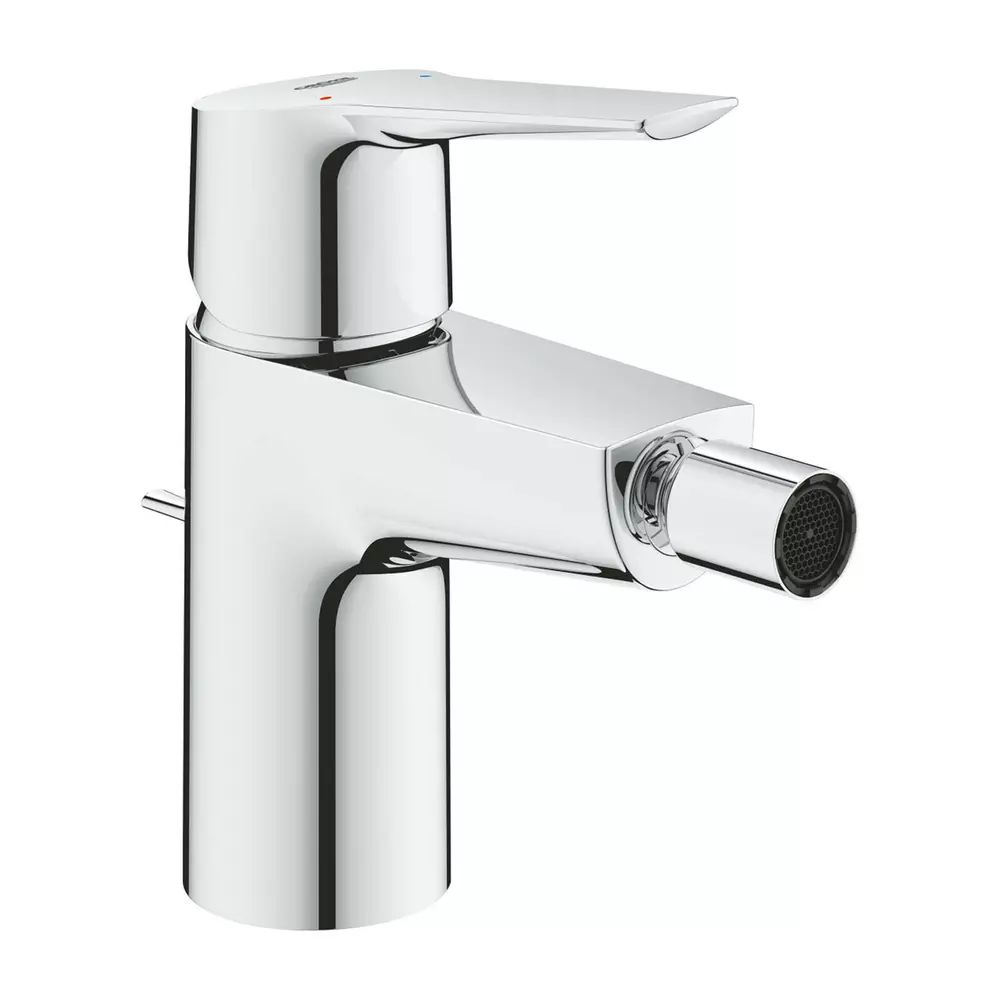 Baterie bideu Grohe Start crom lucios cu ventil Pop-Up