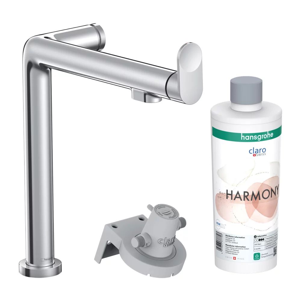Baterie bucatarie cu filtru de apa Hansgrohe Aqittura M91 FilterSystem 240 crom