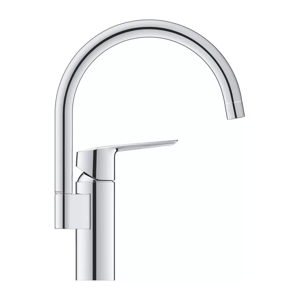 Baterie bucatarie Grohe Start cu pipa pivotanta crom lucios