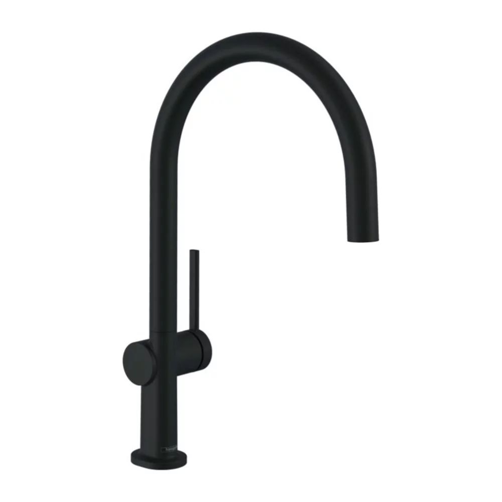 Baterie bucatarie Hansgrohe Talis M54 220 cu 1 tip de jet finisaj negru mat