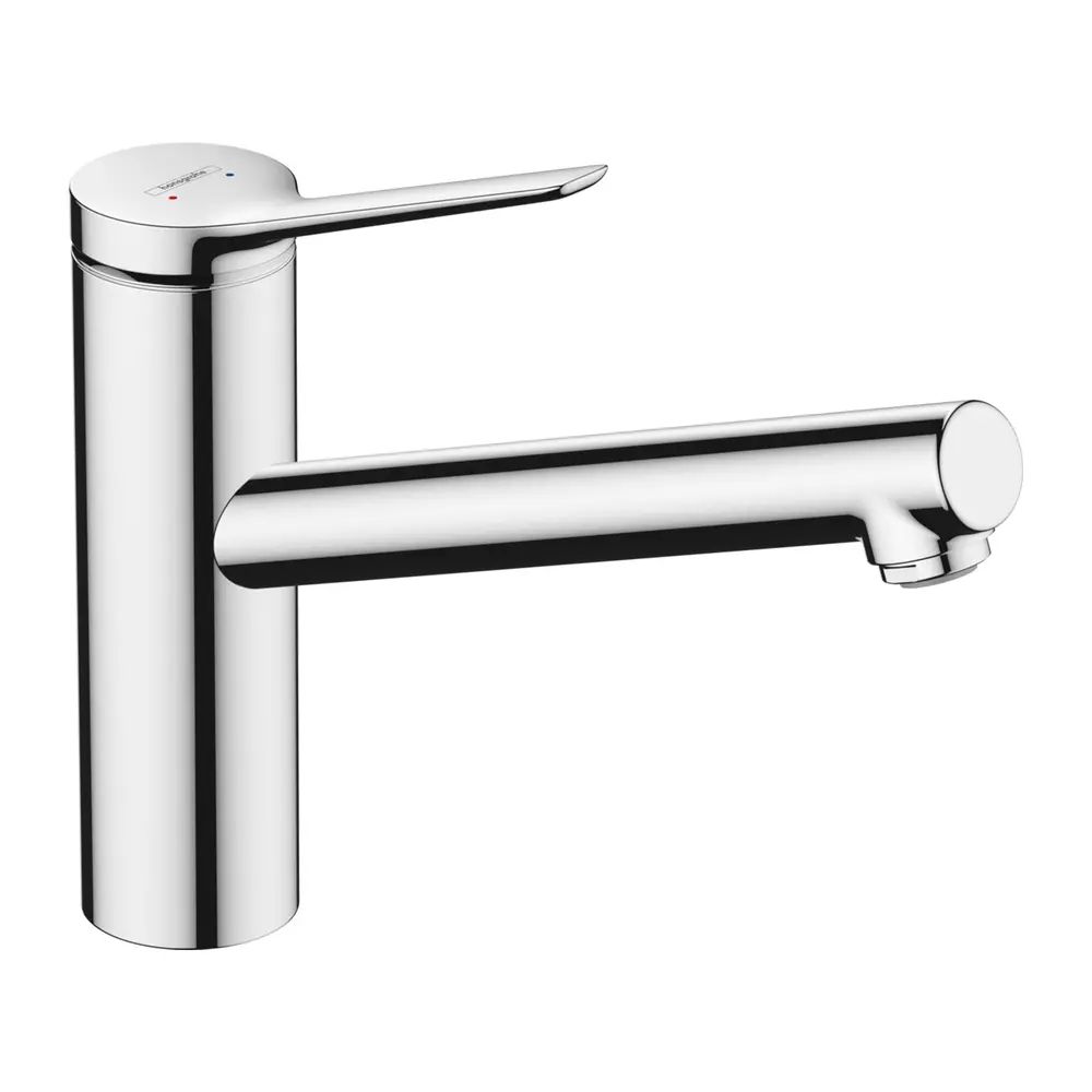 Baterie bucatarie Hansgrohe Zesis M33 150 crom lucios pentru presiune scazuta