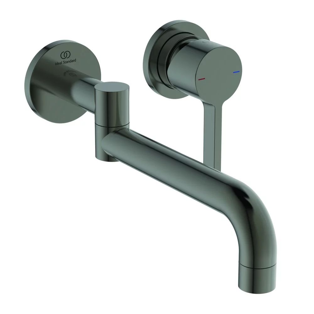 Baterie bucatarie Ideal Standard Gusto gri Magnetic Grey cu montare peste aragaz