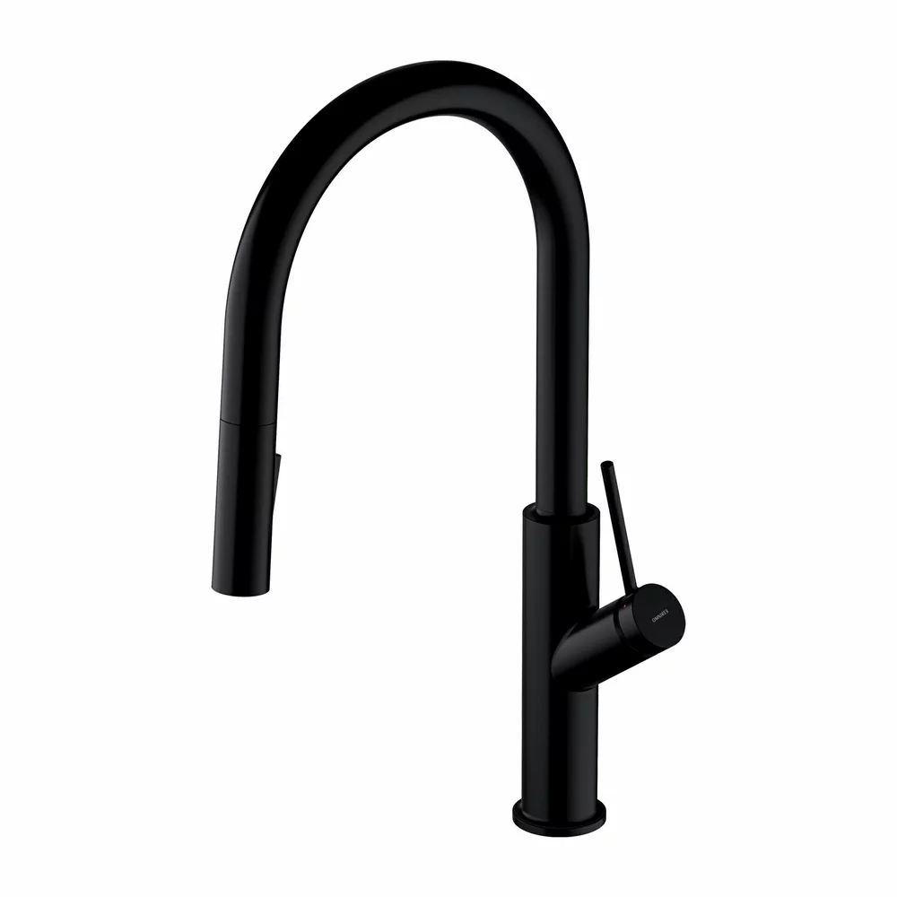 Baterie bucatarie Omnires Bend negru
