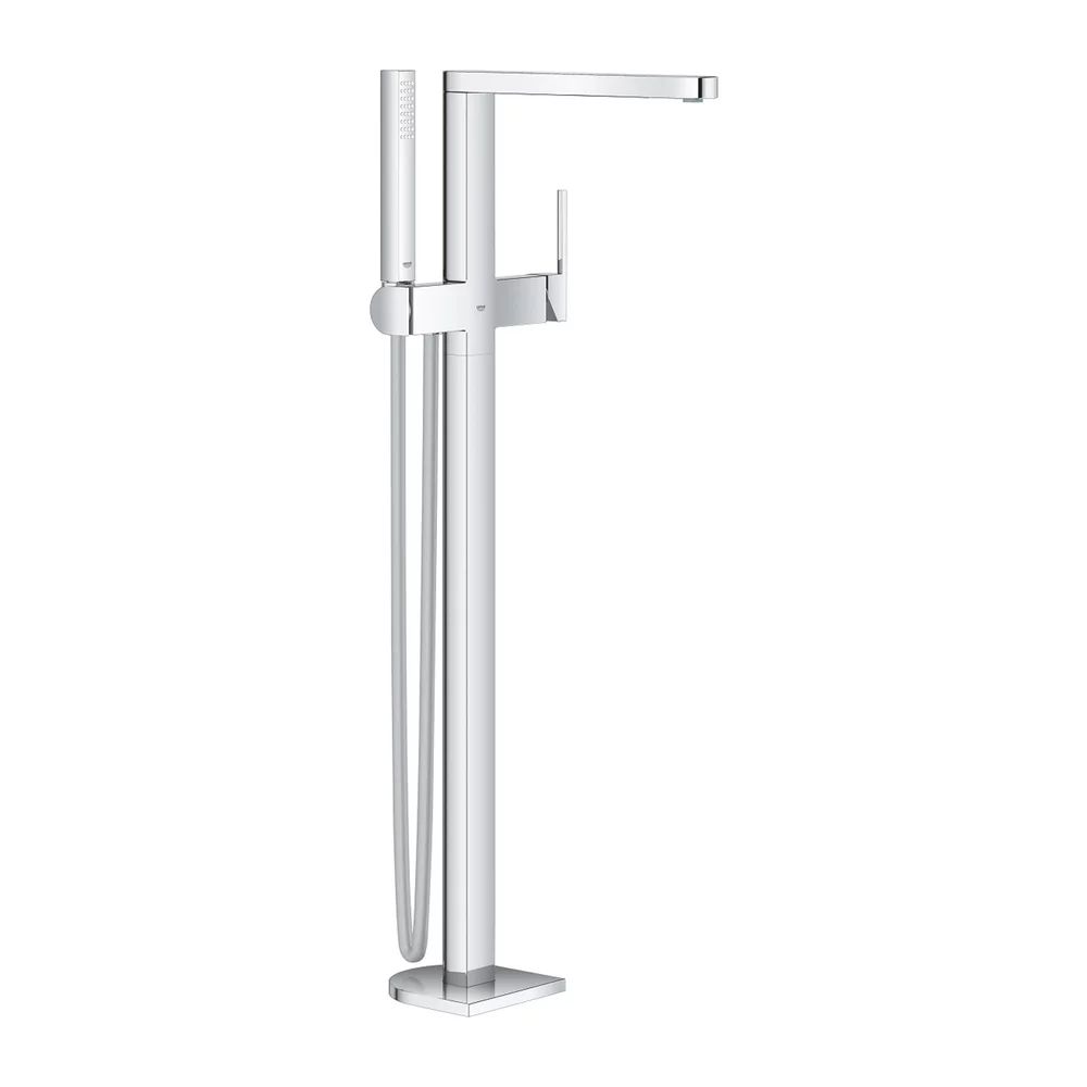 Baterie cada - dus freestanding Grohe Plus crom lucios