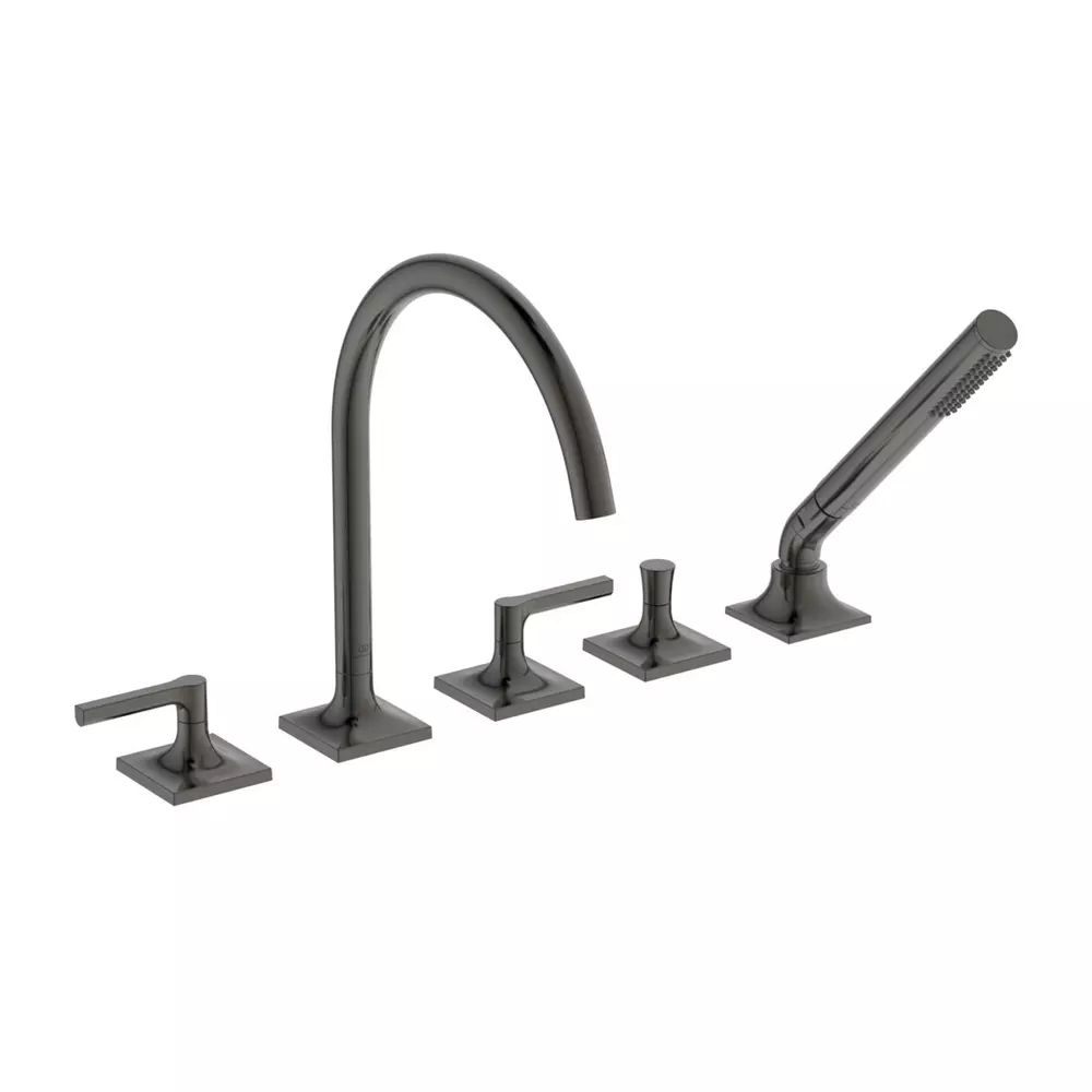 Baterie cada - dus Ideal Standard Atelier Joy Neo gri Magnetic Grey 5 elemente