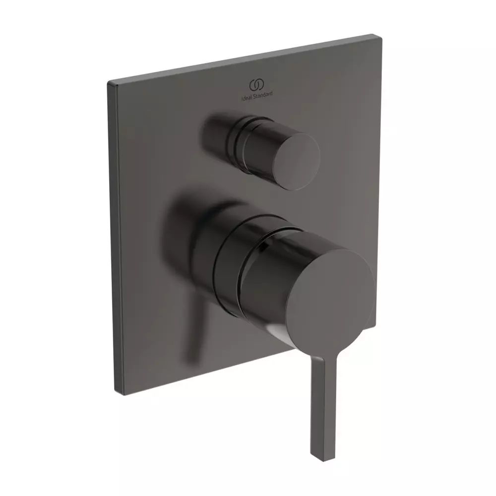 Baterie cada - dus Ideal Standard Atelier Joy Neo gri Magnetic Grey fara corp ingropat