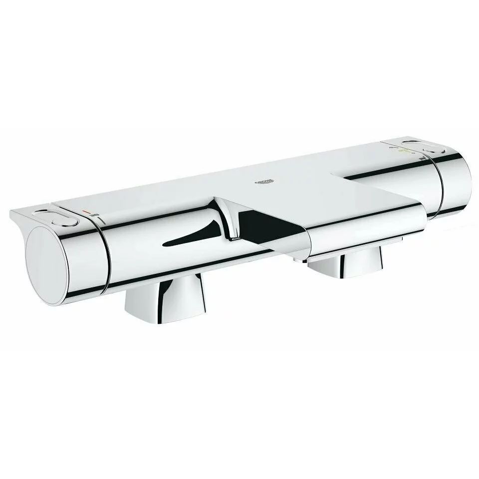 Baterie cada - dus termostatata Grohe Grohtherm 2000 crom cu montaj pe cada