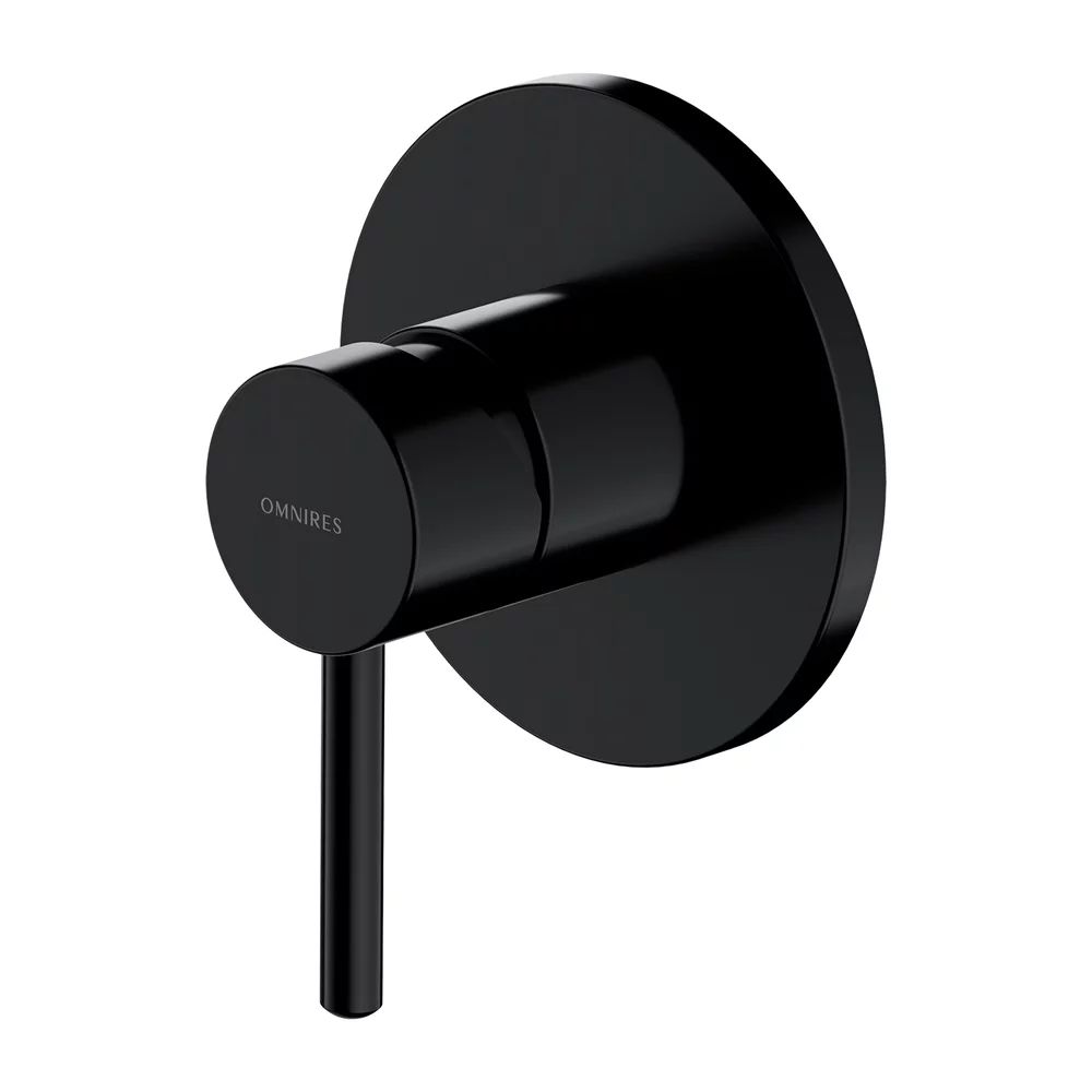 Baterie dus incastrata Omnires Y negru cu corp ingropat