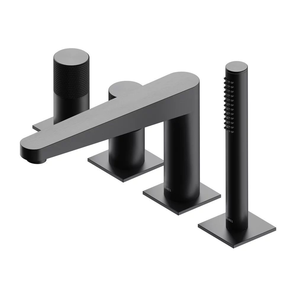 Baterie de cada/dus cu 4 elemente Omnires Contour antracit