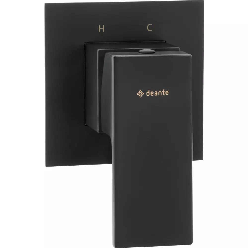Baterie dus monocomanda incastrata Deante Anemon negru