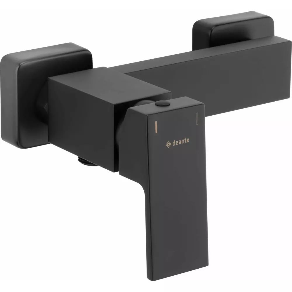 Baterie dus monocomanda Deante Anemon negru mat