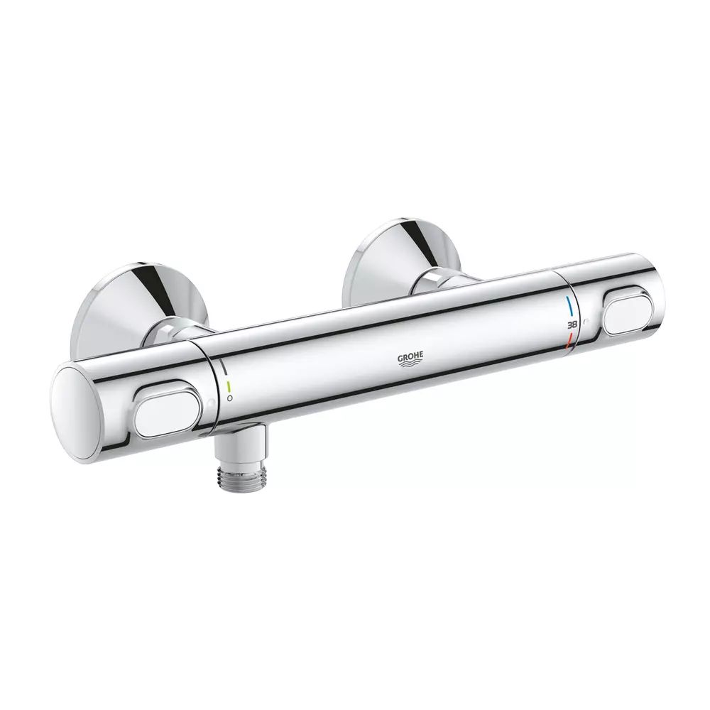 Baterie dus Grohe Precision Flow termostatata crom lucios