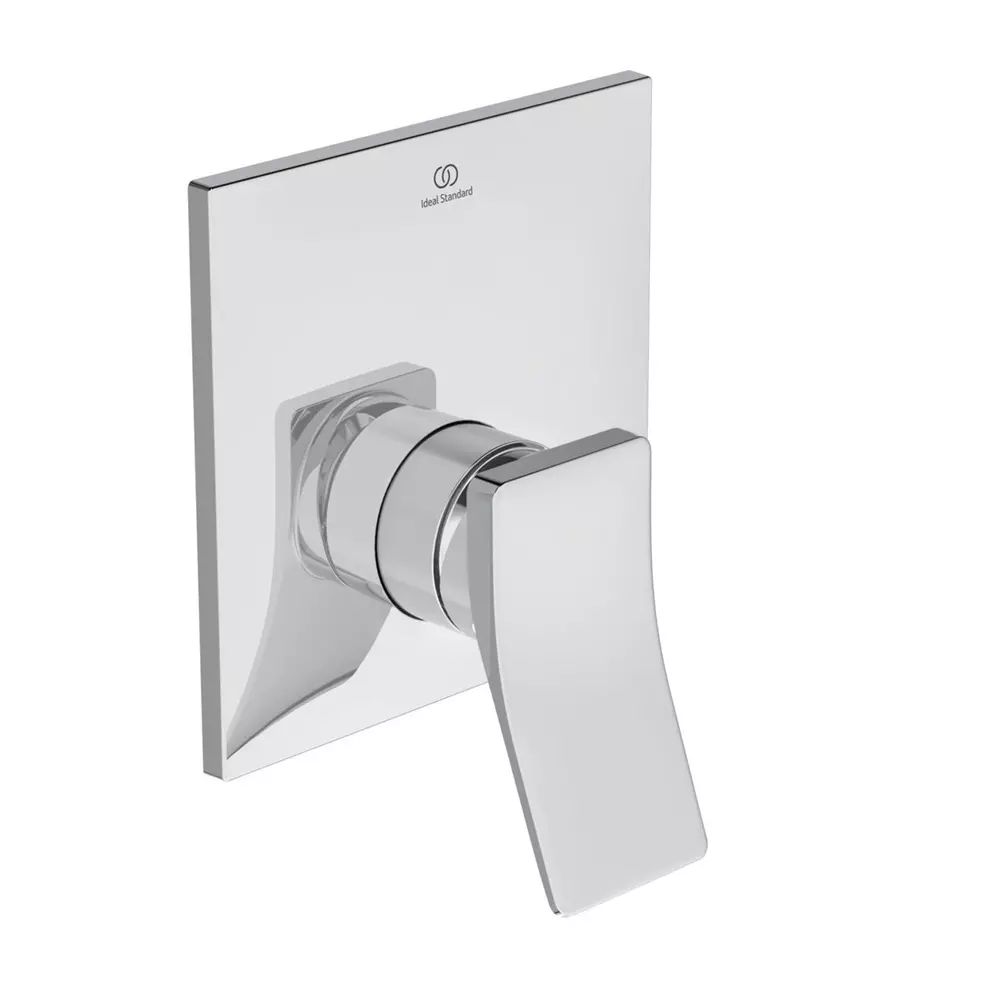 Baterie dus incastrata Ideal Standard Atelier Conca crom lucios fara corp ingropat