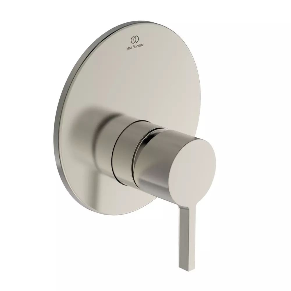 Baterie dus incastrata Ideal Standard Atelier Joy argintiu Silver Storm fara corp ingropat