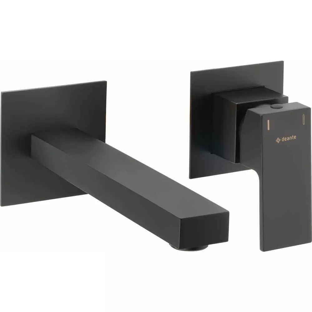 Baterie lavoar monocomanda incastrata Deante Anemon negru