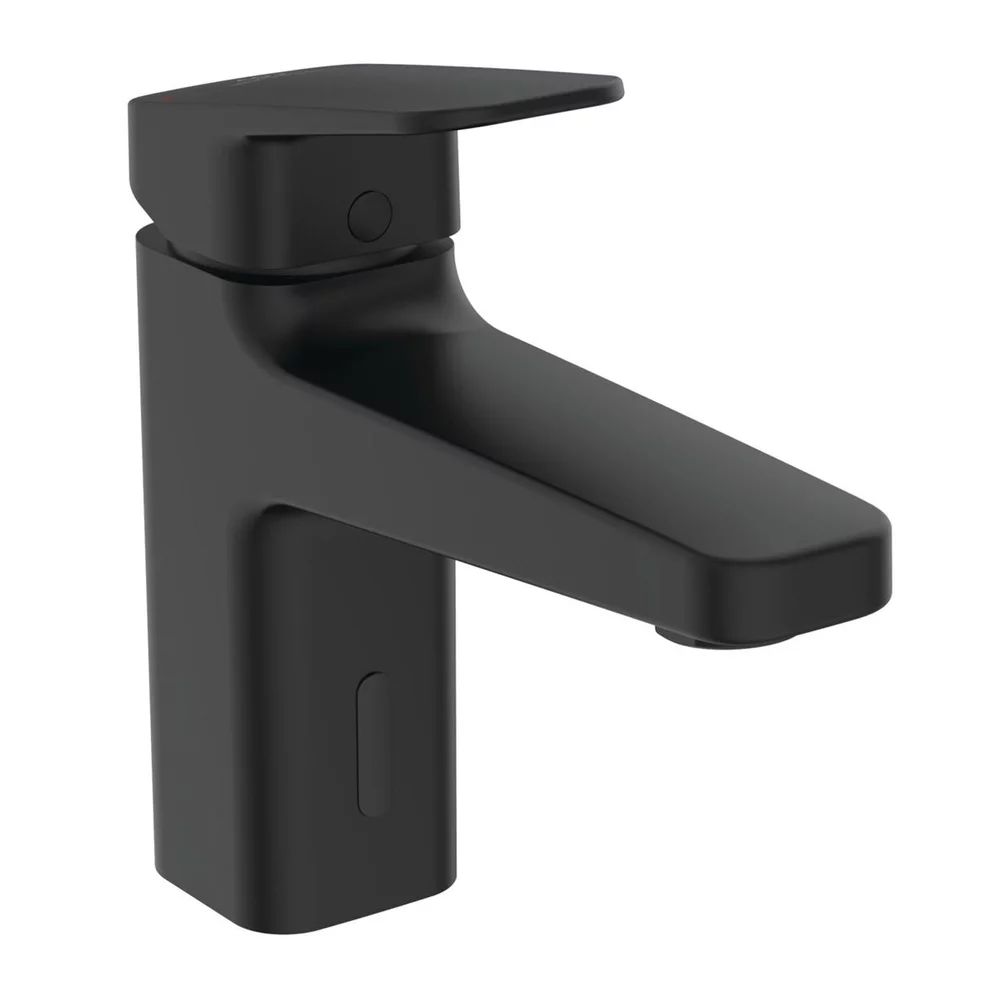 Baterie lavoar electronica Ideal Standard Ceraplan negru mat cu ventil Click-Clack