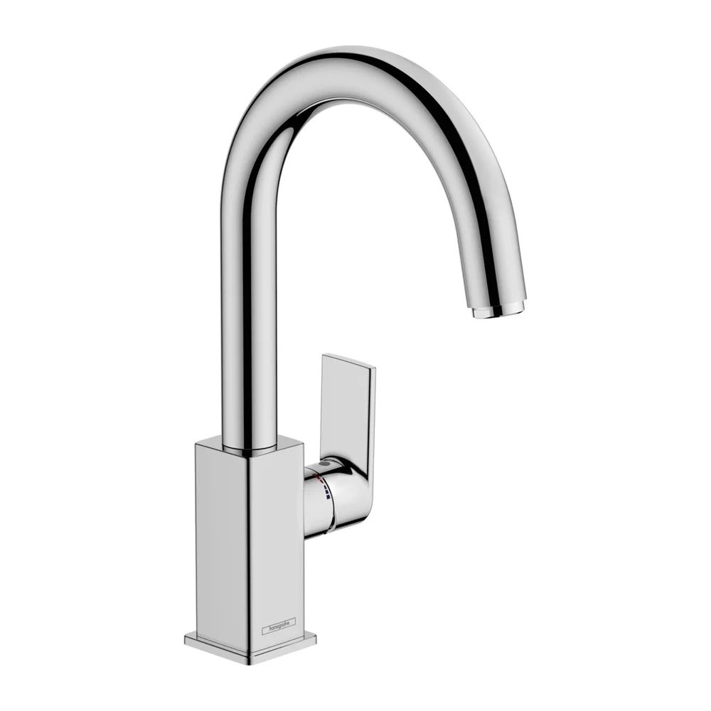 Baterie lavoar Hansgrohe Vernis Shape crom lucios cu ventil Pop-Up