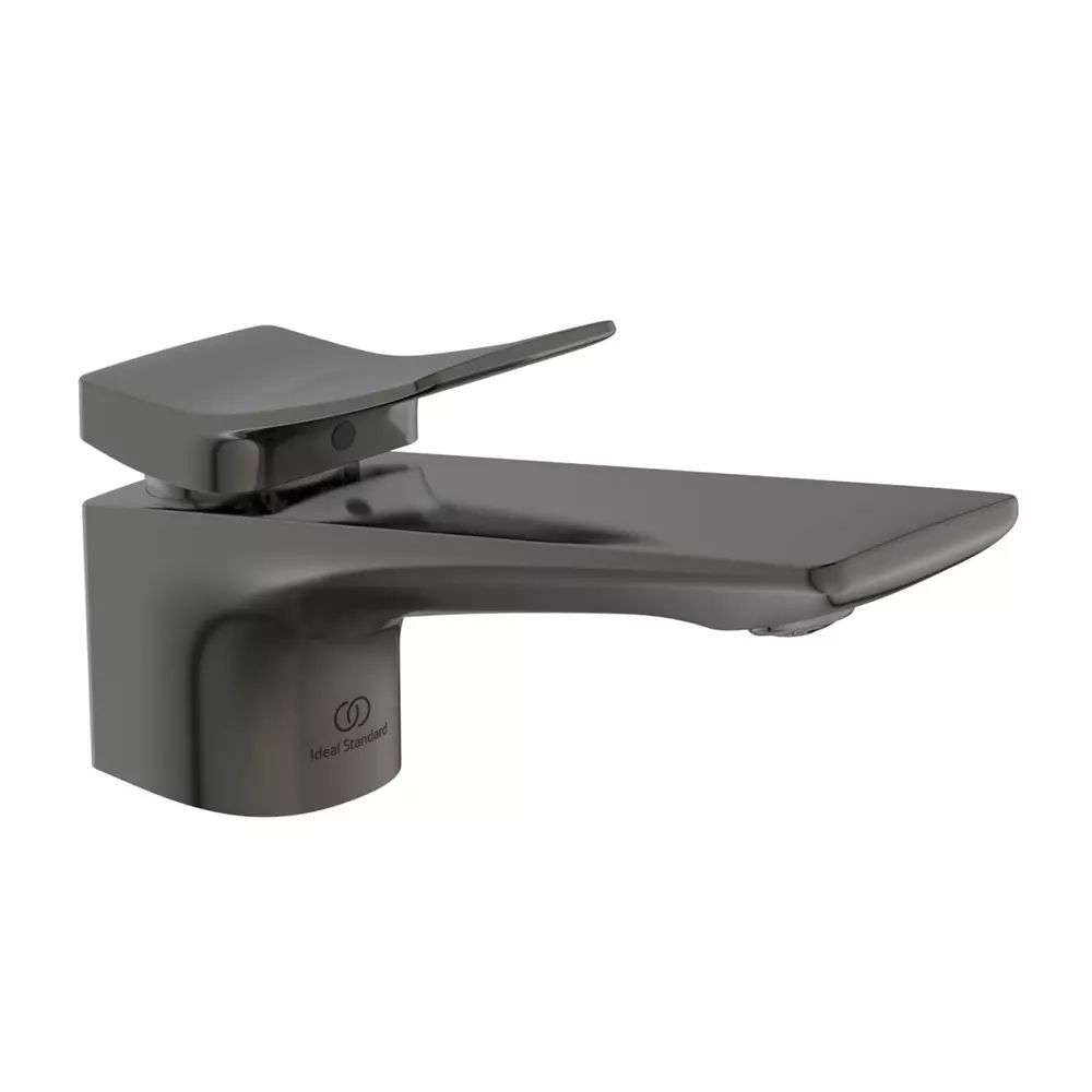 Baterie lavoar Ideal Standard Atelier Conca gri Magnetic Grey cu ventil Pop-Up