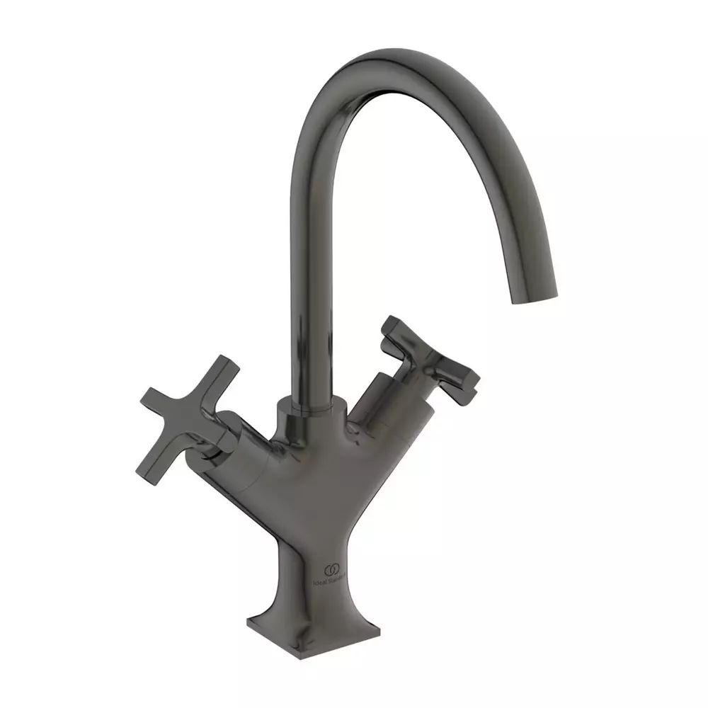 Baterie lavoar Ideal Standard Atelier Joy Neo gri Magnetic Grey dubla comanda