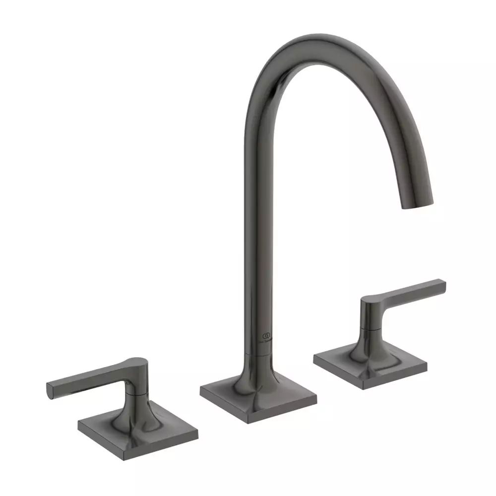 Baterie lavoar Ideal Standard Atelier Joy Neo gri Magnetic Grey dubla comanda maner tip levier