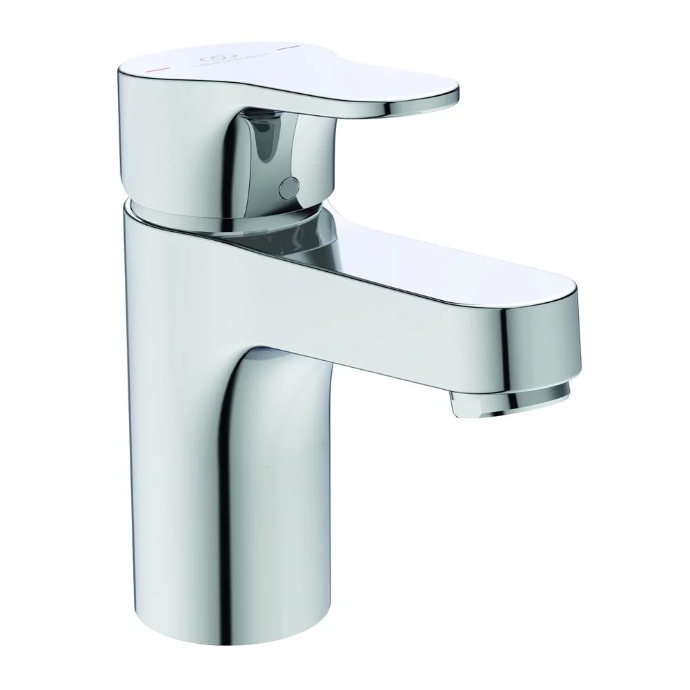 Baterie lavoar Ideal Standard Cerabase H80 crom lucios cu ventil Click-Clack
