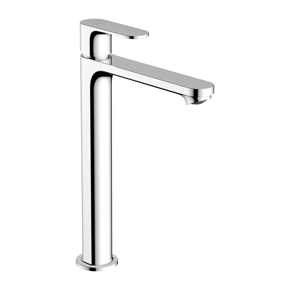Baterie lavoar inalta Hansgrohe Rebris S 240 crom lucios cu ventil Pop-Up