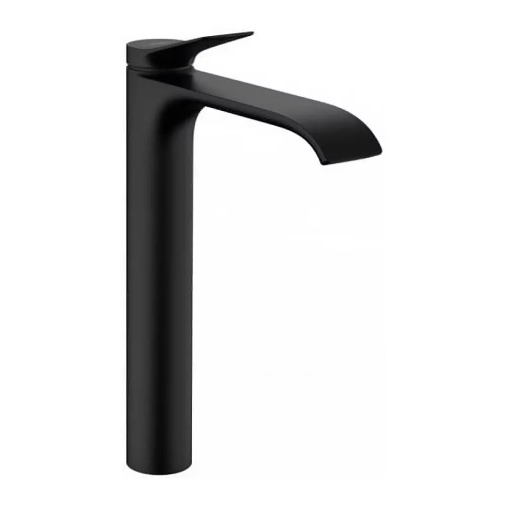 Baterie lavoar inalta Hansgrohe Vivenis 250 cu ventil Pop-Up negru mat