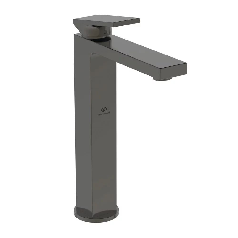 Baterie lavoar inalta Ideal Standard Atelier Extra gri Magnetic Grey cu ventil Pop-Up