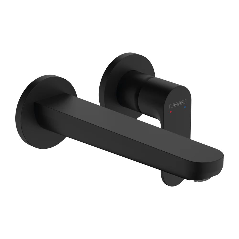 Baterie lavoar incastrata Hansgrohe Rebris S negru mat