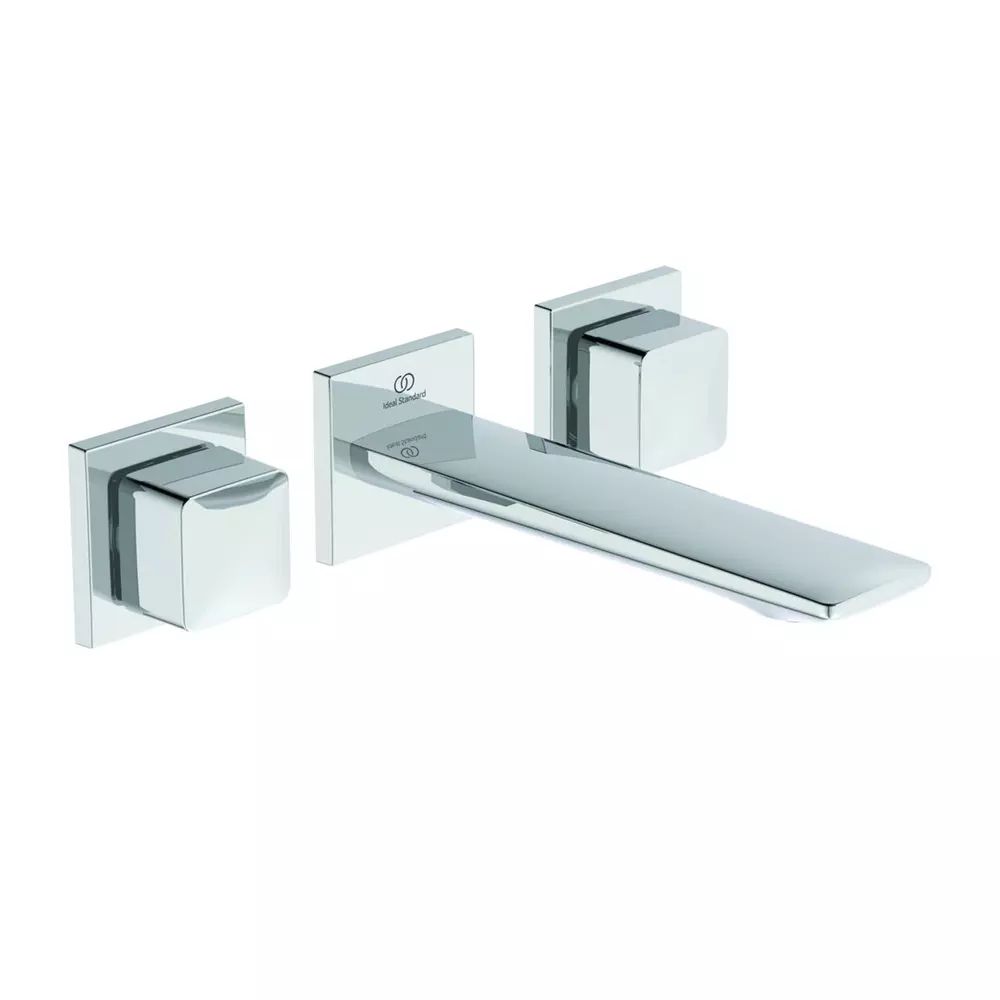 Baterie lavoar incastrata Ideal Standard Atelier Conca 180 crom lucios cu corp ingropat