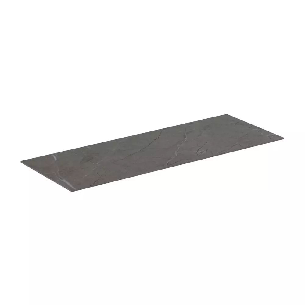 Blat ceramic pentru lavoar Ideal Standard Atelier Conca finisaj gri deschis 100 cm